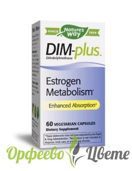 ХРАНИТЕЛНИ ДОБАВКИ Безсъние и стрес DIM-plus™ Estrogen Metabolism ДИМ-плюс™ Естрогенен метаболизъм 60 капсули